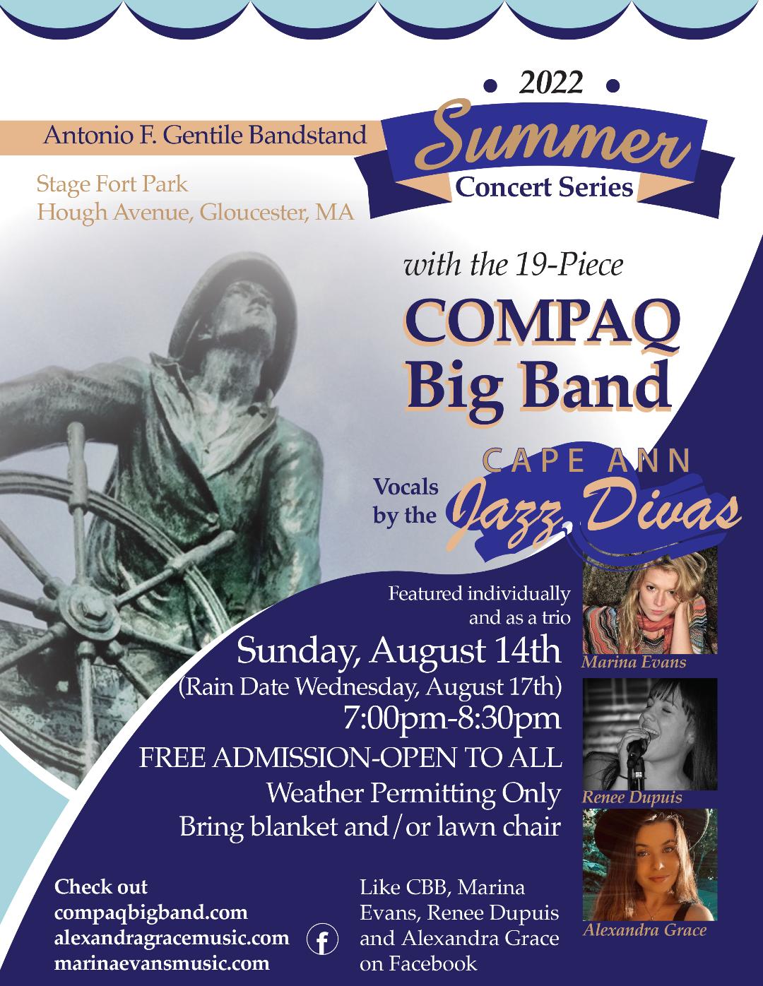 Antonio F. Gentile Summer Concert Series poster
