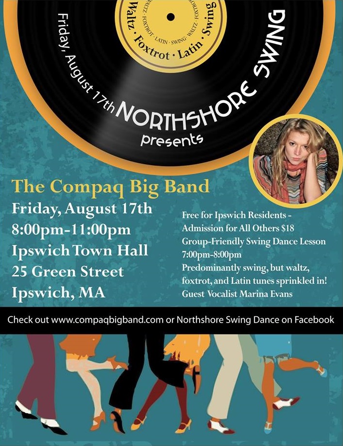 Northshore swing dance poster