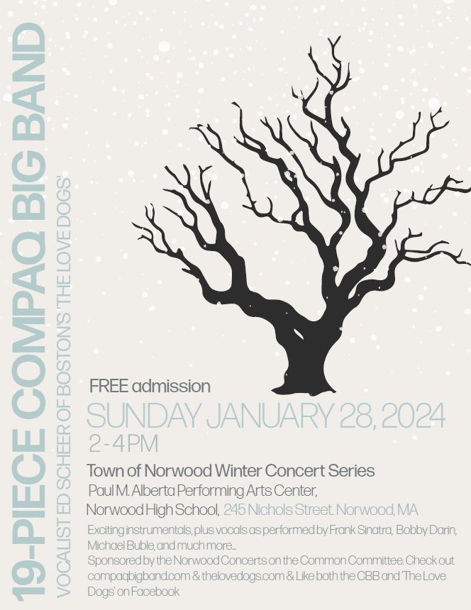 Norwood Winter Concert Series poster