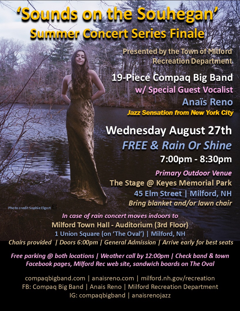 Sounds On The Souhegan concert poster